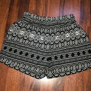 Aztec Printed fabric shorts